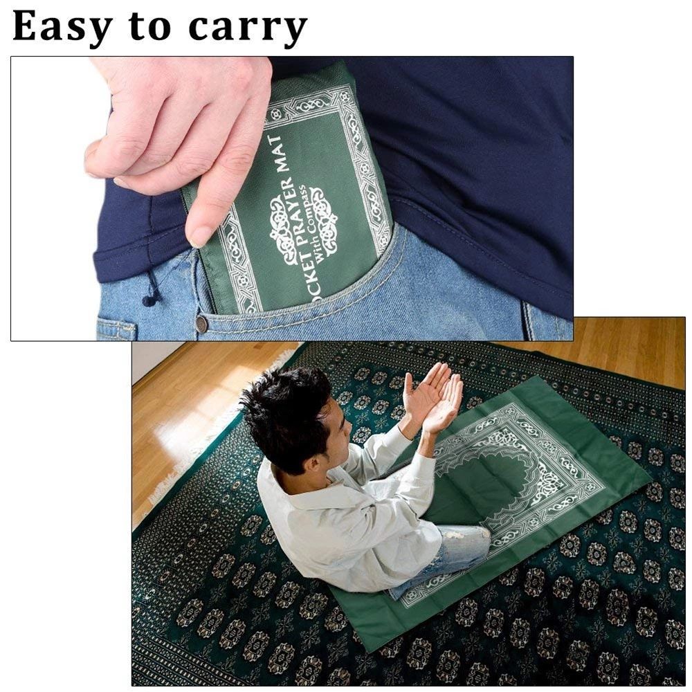 Portable Prayer Mat - 2 Pieces